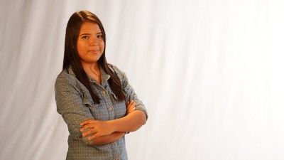 O Unifor Notícias será é apresentado por Misaelly Silva (foto) e Melina Melo (Foto: divulgação)