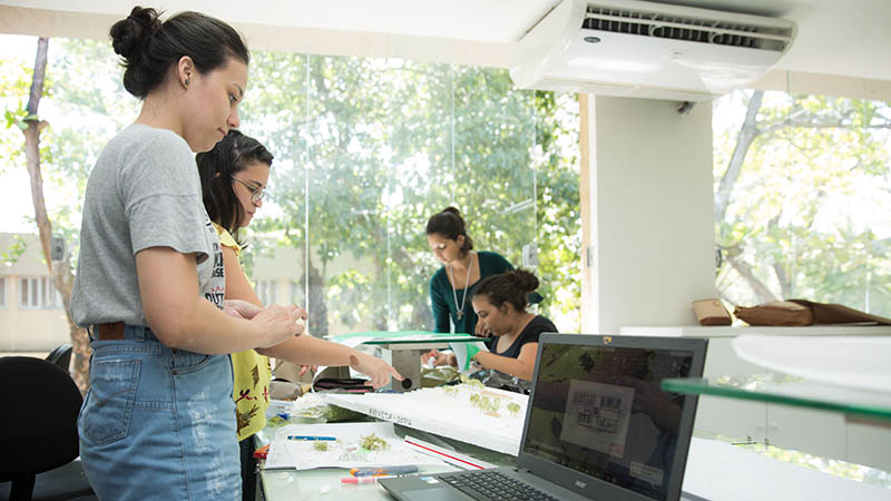 Curso de Arquitetura e Urbanismo da Unifor é um dos contemplados pelo edital. (Foto: Ares Soares)