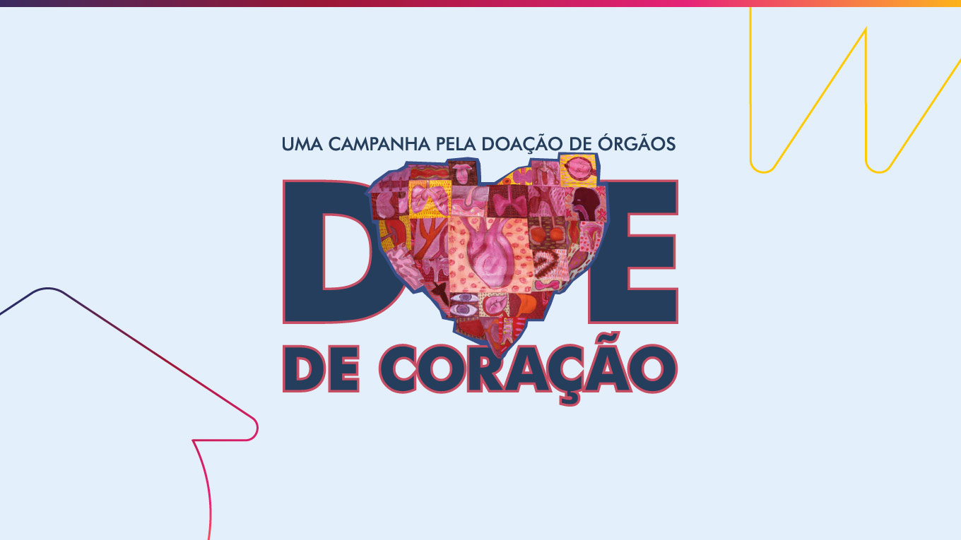 logo da campanha doe de coração
