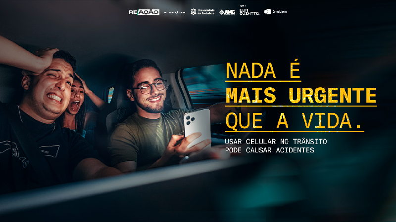 A campanha está sendo veiculada em luminosos em diversos pontos da capital (Foto: Divulgação)