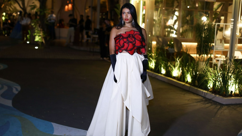 Looks produzidos pelos estudantes dos cursos de Moda da Unifor para o desfile que aconteceu na 23ª CasaCor (Foto: Ares Soares)