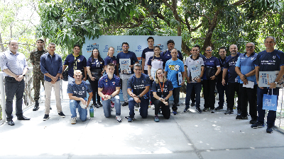 Lançamento da campanha reuniu representantes de instituições de Fortaleza, docentes e alunos da Universidade de Fortaleza (Foto: Lucas Sá)