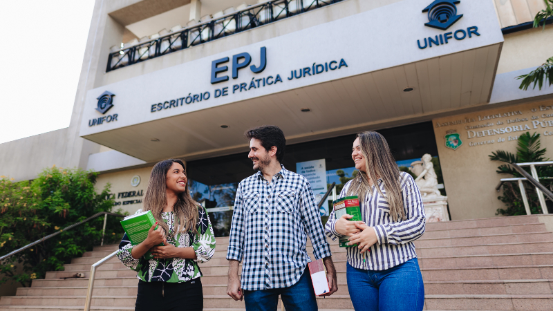 O curso de Direito da Unifor Avaliado com nota máxima (5) pelo Ministério da Educação (Foto: Roberio Castro)