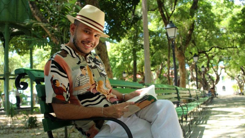 Graduado em Jornalismo pela Unifor, Luã Diógenes também é pesquisador acadêmico (Foto: Arquivo pessoal)