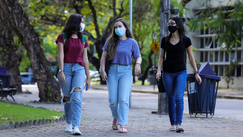 A medida tem o objetivo de reforçar mais uma vez o movimento contra a Covid-19 dentro e fora do campus (Foto: Ares Soares)