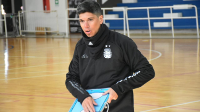 Matias Lucuix foi campeão do mundo em 2016 como auxiliar técnico da Seleção Argentina de Futsal e vice-campeão mundial como treinador em 2021 (Foto: Divulgação)