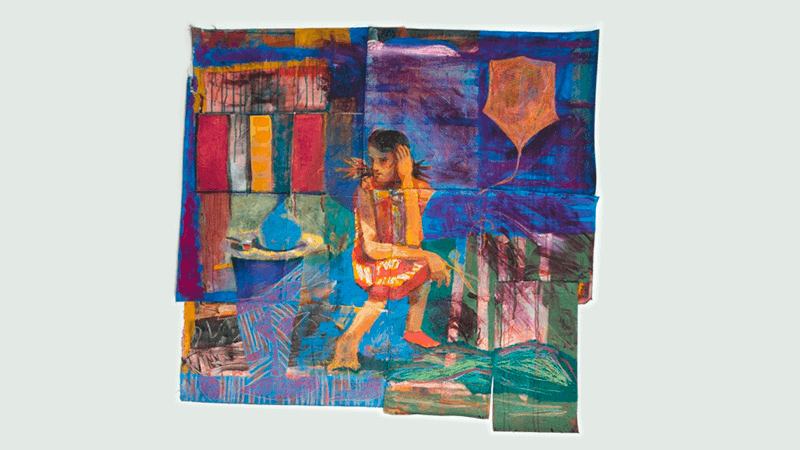 Obra da exposição Macedônia