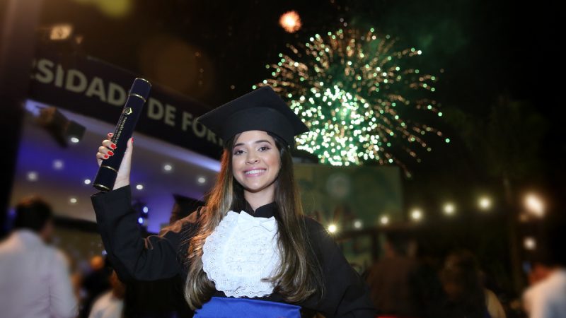 Cerimônia de Colação de Grau da Universidade acontecerá virtualmente em 2020 (Foto: Ares Soares / Imagem realizada em 2019).