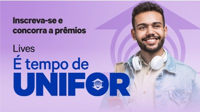 Os diretores dos Centros de Ciências da Unifor irão tirar dúvidas sobre cursos ofertados, benefícios, bolsas, descontos, estágios e muito mais. (Imagem: Divulgação)