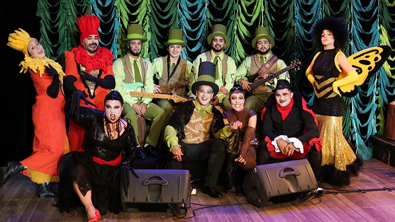 Grupo Mirante de Teatro Unifor - Espetáculo A Cigarra e a Formiga (Foto: Ares Soares)