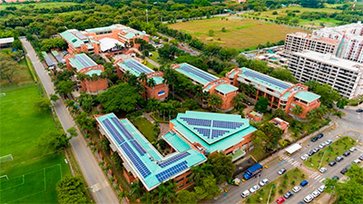 A Universidade Autônoma do Ocidente, em Cali, foi reconhecida como a instituição de ensino superior mais sustentável da Colômbia pelo ranking GreenMetric. (Foto: UAO/Divulgação)