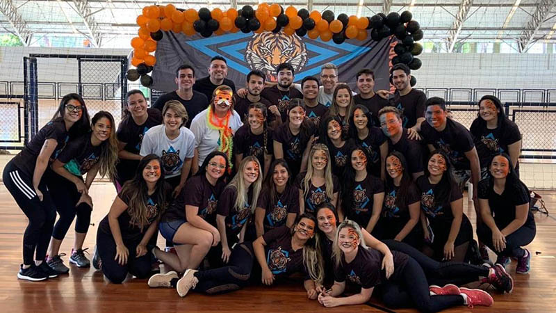 A competição, além do viés acadêmico e esportivo, também tem como objetivo a arrecadação de alimentos para instituições carentes e doação de sangue. Foto: Arquivo pessoal.