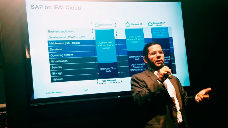 O palestrante Hélvio Machado Homem, membro da IBM Academy of Technology (Foto: IBM Brasil)