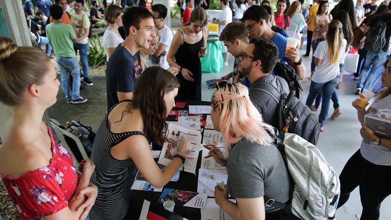 Os interessados poderão esclarecer todas as suas dúvidas sobre o processo de aplicação para intercâmbio (Foto: Ares Soares)