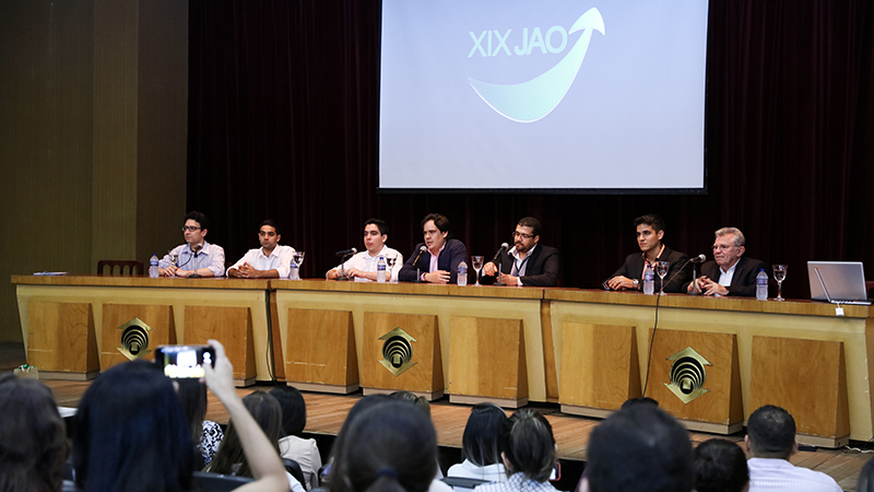 Promovida pelo curso de Odontologia da Unifor, a tradicional JAO tem como objetivo apresentar trabalhos científicos. Foto: Ares Soares/Unifor.