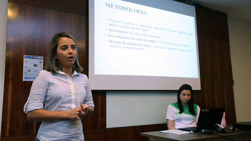 O Ciclo de Apresentações dos TCC's Unificados reúne os Trabalhos de Conclusão de Curso dos alunos dos cursos de Saúde (Foto: Ares Soares)