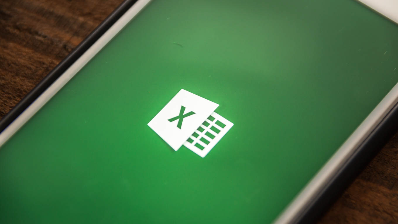 O símbolo da ferramenta Excel está em evidência.
