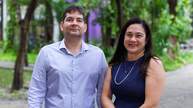 A pesquisa foi desenvolvida pelos docentes do Programa de Pós-Graduação em Administração de Empresas (PPGA) da Unifor, Fernando Viana e Roselene Del Vecchio (Foto: Ares Soares)