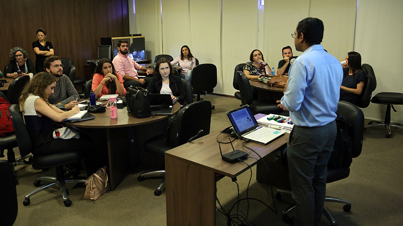 Evento tem objetivo de divulgar as pesquisas que estão sendo realizadas no Mestrado Profissional em Ciências da Cidade da Unifor (Foto: Ares Soares/Unifor)