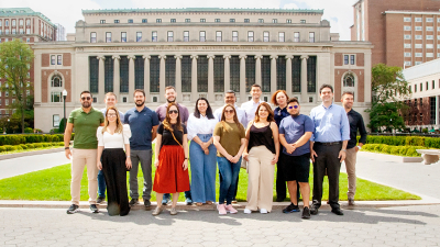 Participantes da edição de 2022 do módulo internacional na Universidade de Columbia, em Nova York, nos Estados Unidos (Foto: Arquivo pessoal)