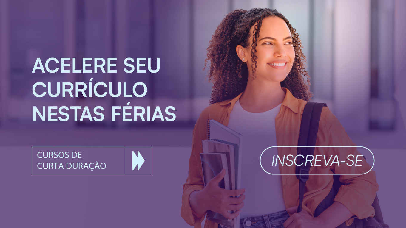 CURSOS NAS FÉRIAS