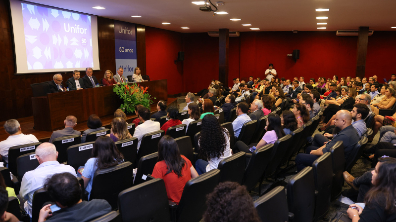 A Unifor completa 50 anos em 21 de março, mas as comemorações acontecem ao longo de 2023 (Foto: Ares Soares)