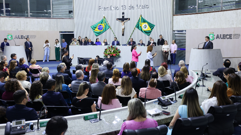 Homenagem da Assembleia Legislativa do Ceará